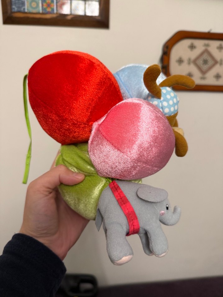 Renkli Peluş yatak Oyuncağı - Görsel 2