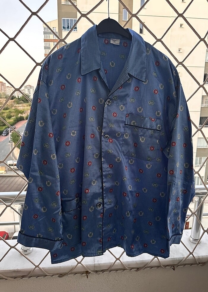 Erkek saten pijama takımı - Görsel 4