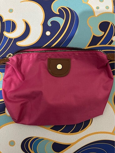 Longchamp tarzı makyaj çantası