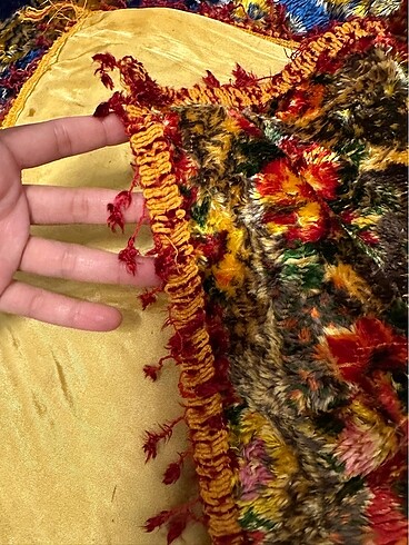 Eski zaman kırlent kılıfı - Görsel 7