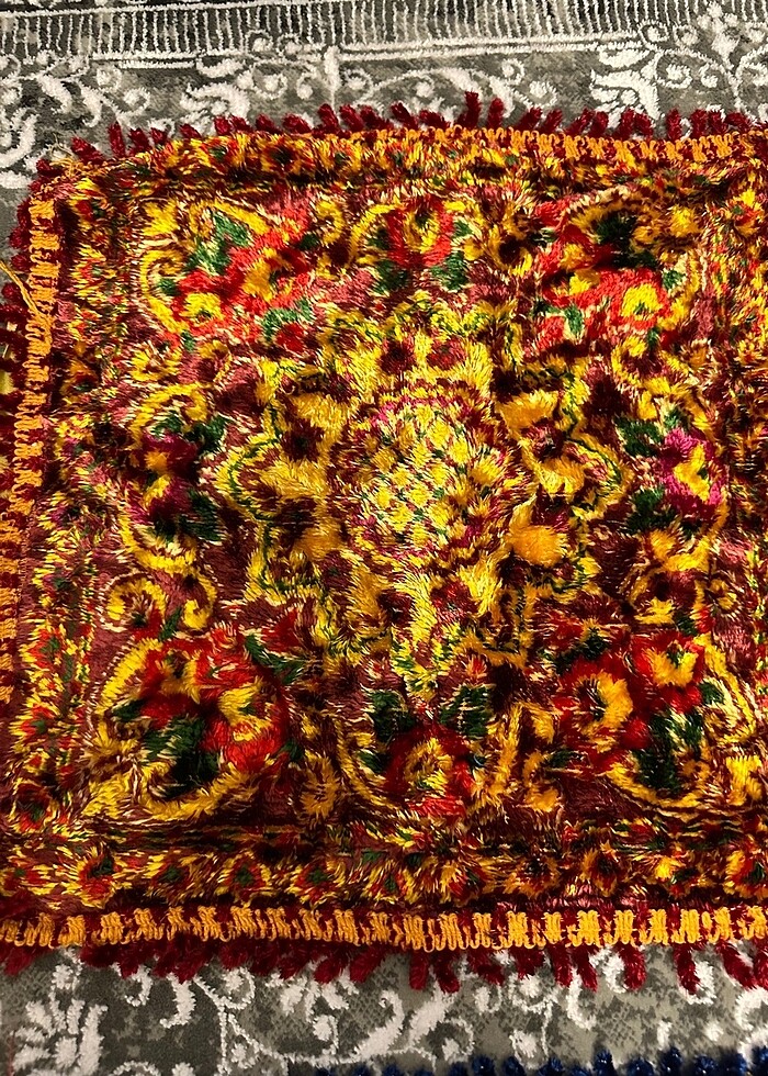 Eski zaman kırlent kılıfı - Görsel 3