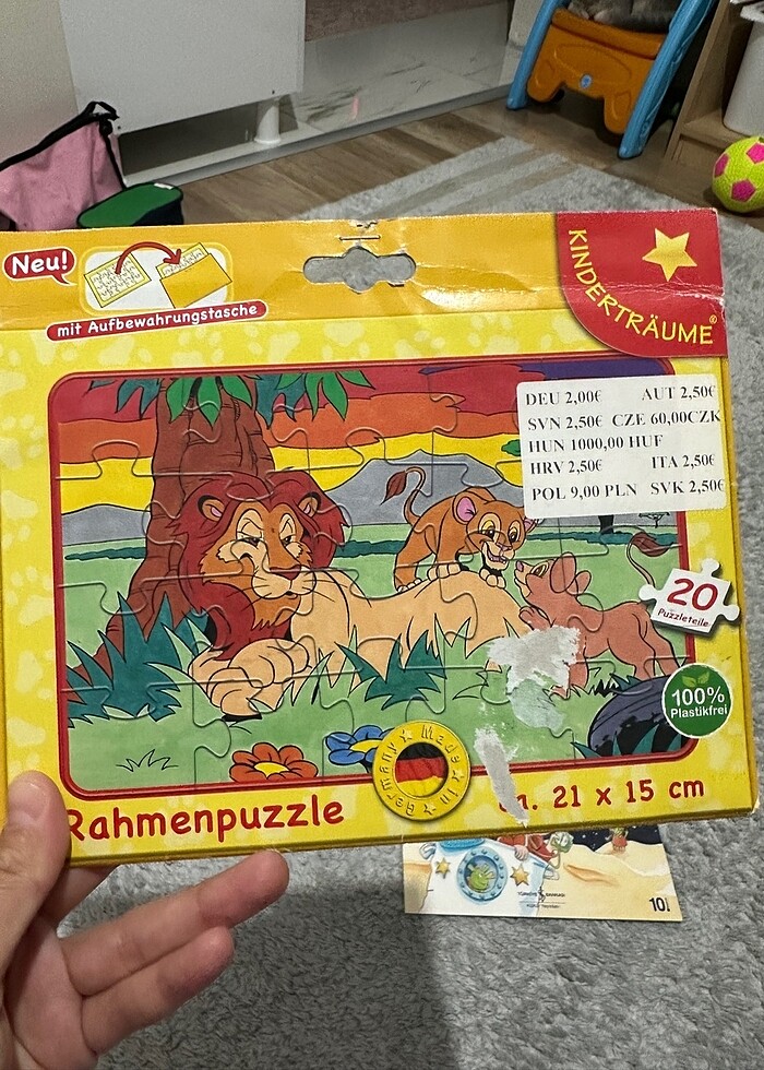 Çocuk kitapları ve puzzle - Görsel 4