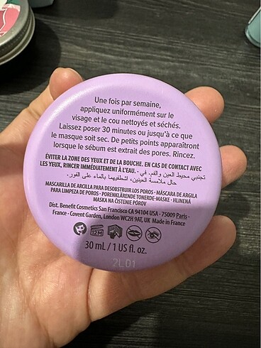 Benefit mor maske - Görsel 4