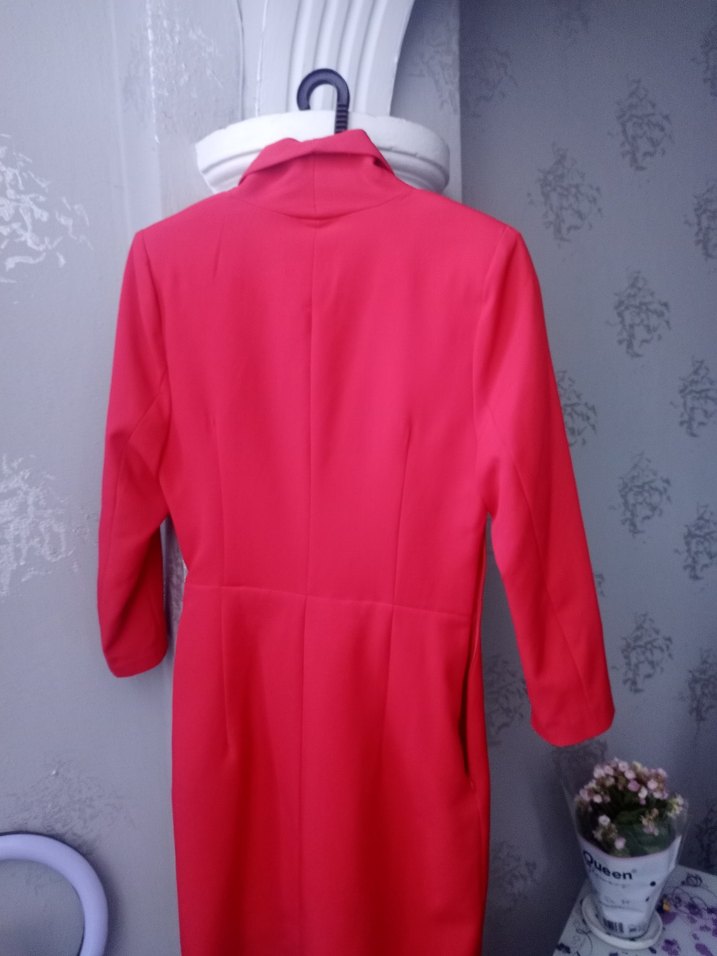 Pembe Mini Kadın Ceket - Görsel 2