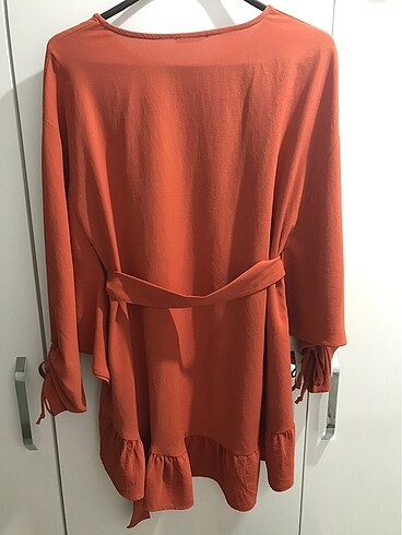42 Beden turuncu Renk Kusursuz bluz