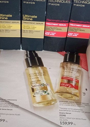 Avon Advance Techniques Bakım Serumları 3'lü Set - Görsel 3