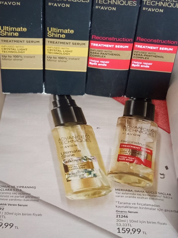 Avon Advance Techniques Bakım Serumları 3'lü Set - Görsel 3