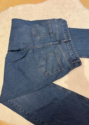 Kadın Gri Mavi Regular Fit Denim Pantolon - Görsel 2