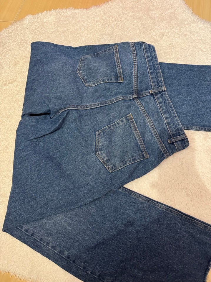 Kadın Gri Mavi Regular Fit Denim Pantolon - Görsel 2