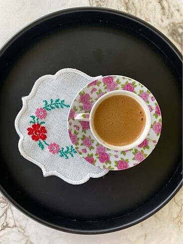 Kahve sunum peçetesi