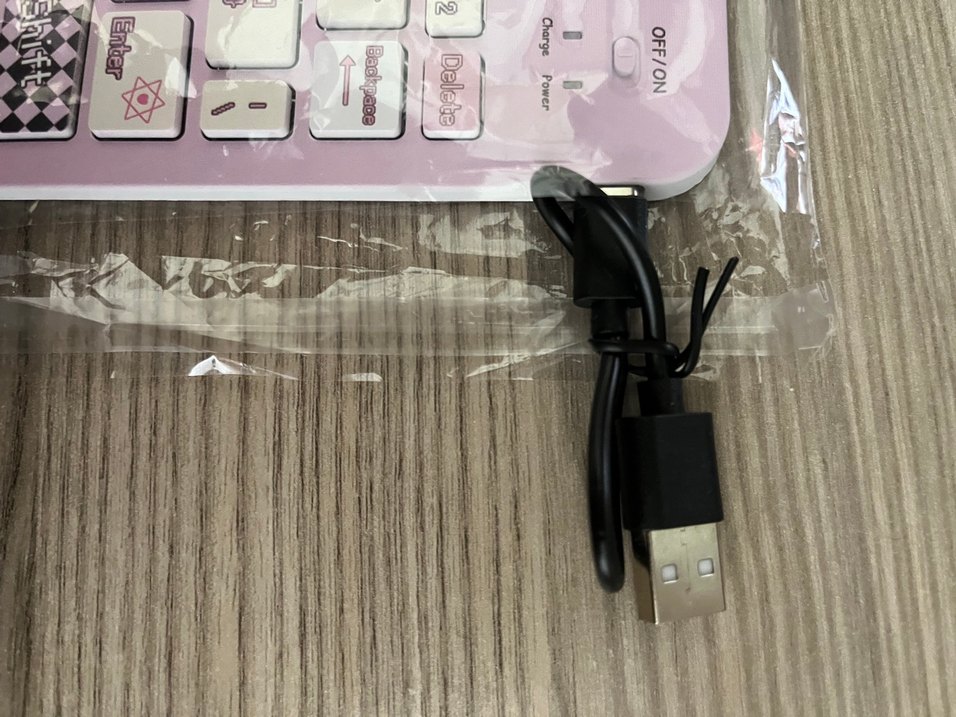 Pastel Pembe Klavye - Görsel 2