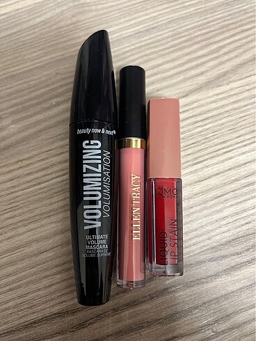 maskara lip gloss lip stain