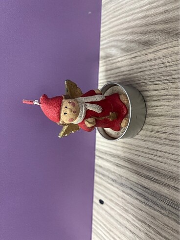 desenli peri kız mum