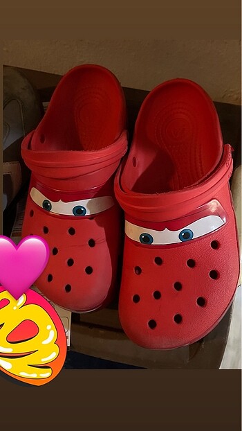simsek mcqueen crocs