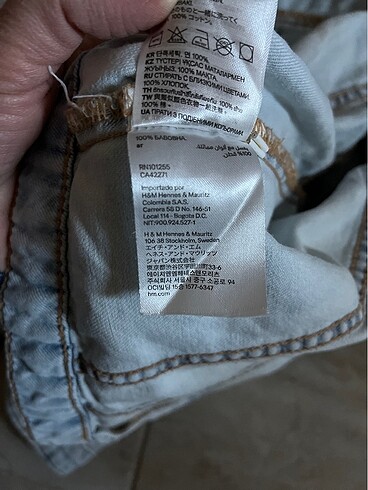 5 Yaş Beden H&m kot ceket