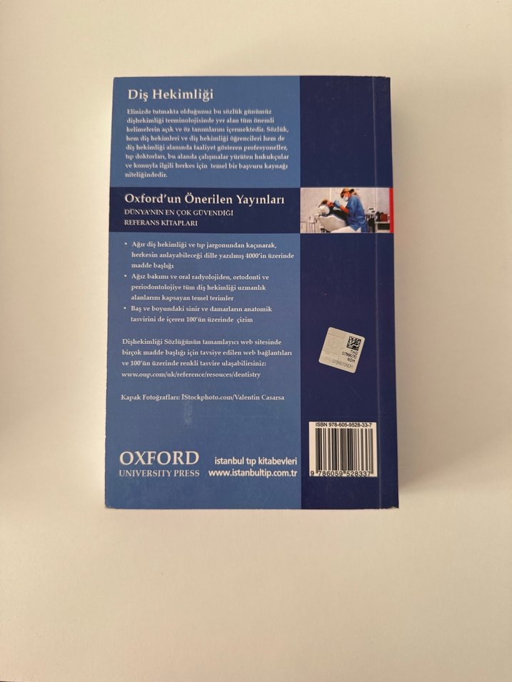 Oxford Diş Hekimliği Sözlüğü Kitabı - Görsel 2
