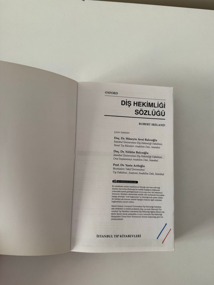 Oxford Diş Hekimliği Sözlüğü Kitabı - Görsel 3