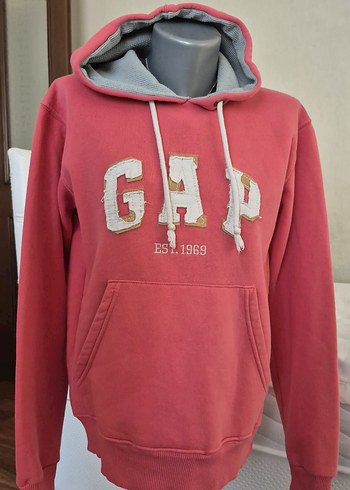 Pembe Kapüşonlu Orijinal GAP Sweatshirt kışlık
