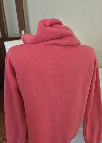 s Beden Pembe Kapüşonlu Orijinal GAP Sweatshirt kışlık