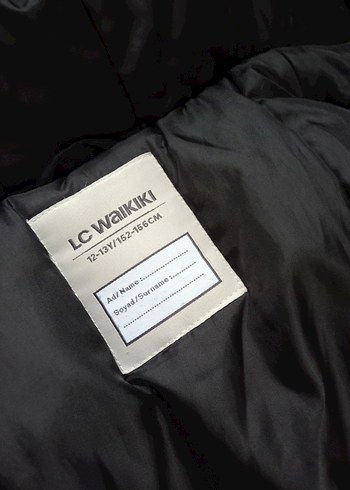 Siyah Kadın Midi Boy Kürk Detaylı Mont - Görsel 10