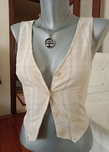 y2k Coquette vintage cepken yelek bluz yazlık