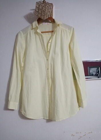 36 Beden Lcwaikiki ince yazlık gömlek tunik