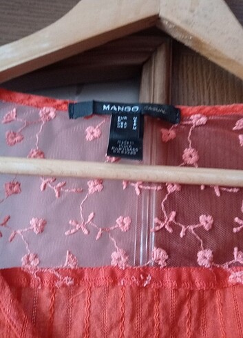 Mango şık bluz tunik - Görsel 6