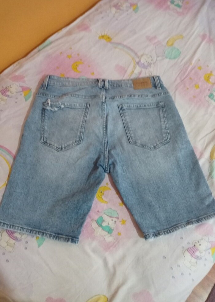 y2K yırtık kot şort kısa pantolon vintage Fairycore  - Görsel 2