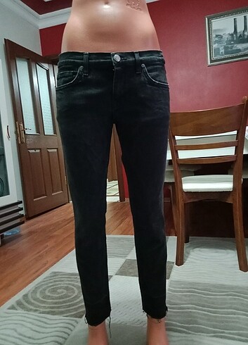 36 Beden Zara düşük bel jean