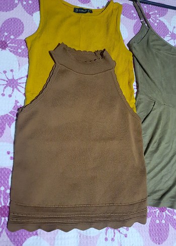 Kadın Kahverengi Straplez Mini Tulum - Görsel 2