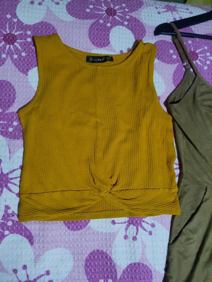 Kadın Kahverengi Straplez Mini Tulum - Görsel 4