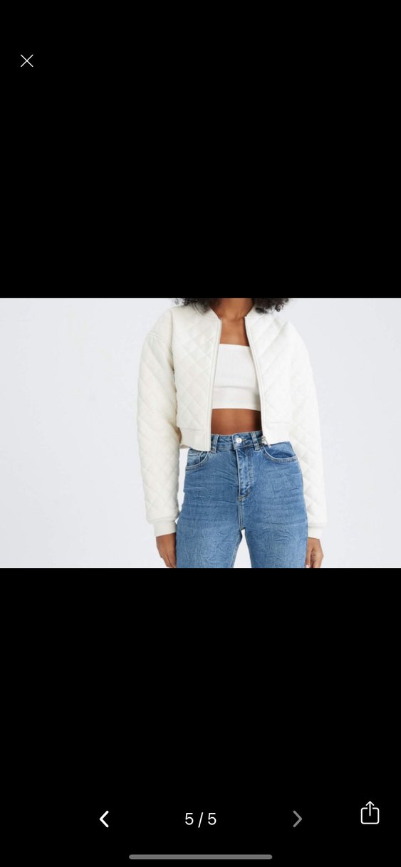 Kadın Beyaz Midi Puff Kollu Yağmurluk - Görsel 4