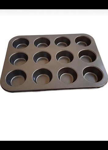 12li Muffin kek kalıbı yanmaz yapışmaz 