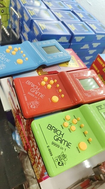 2 tane peçetelik 1 tane tetris