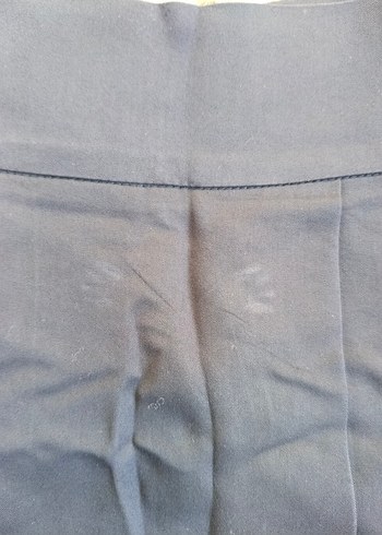 Lacivert Pileli Uzun Kadın Etek - Görsel 2