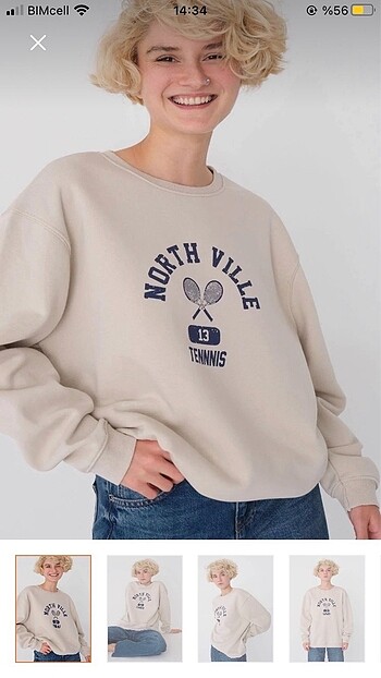 Addax oversize sweatshirt