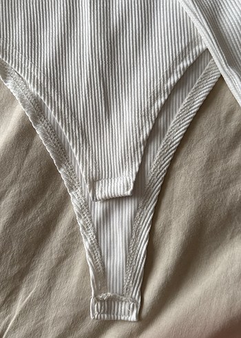 ToucheBeyaz Yüksek Yaka Kadın Triko - Görsel 4