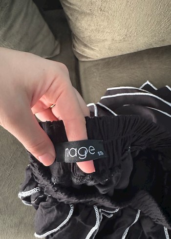 Siyah Alt üst etek takım standart beden - Görsel 5