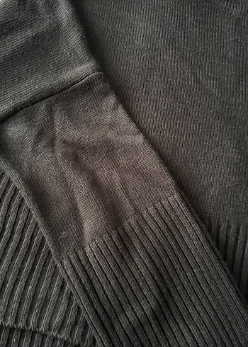 Kadın Siyah Triko Balıkçı Yaka Kazak - Görsel 2