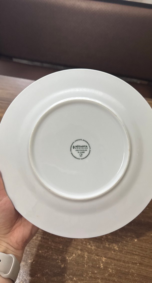 Kütahya Porselen Mavi Balık Desenli Tabak 5 adet - Görsel 2