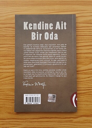  Kendine Ait Bir Oda - Virginia Woolf