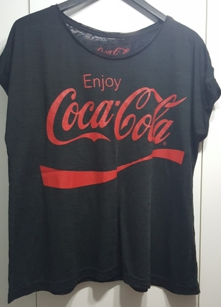 Coca-Cola siyah t-shirt