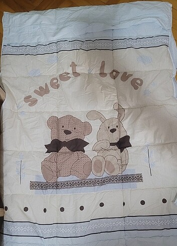 Ozdilek erkek  bebek karyola uyku seti - Görsel 4