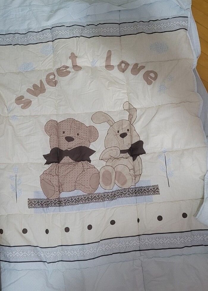 Ozdilek erkek  bebek karyola uyku seti - Görsel 2