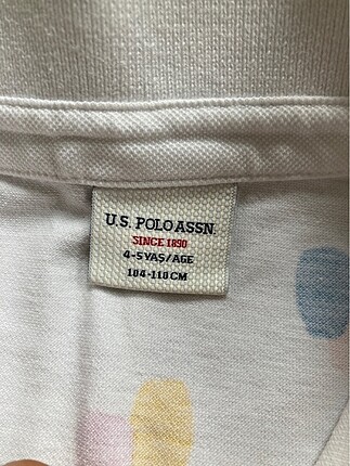 U.S Polo Assn. Polo yaka renkli tişört