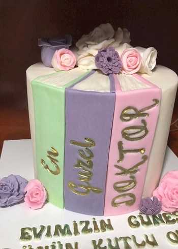 Kitap Şeklinde maket Pastası sorunsuz bir kere çekimde kullandık - Görsel 3