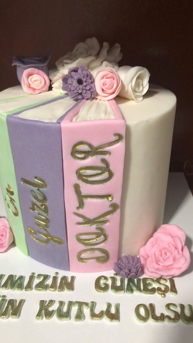 Kitap Şeklinde maket Pastası sorunsuz bir kere çekimde kullandık - Görsel 2