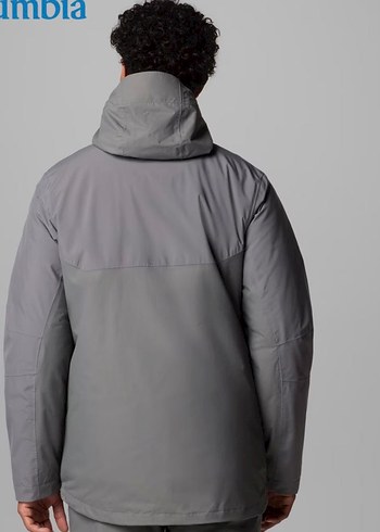 Columbia snow glide etiketli erkek Mont - Görsel 3