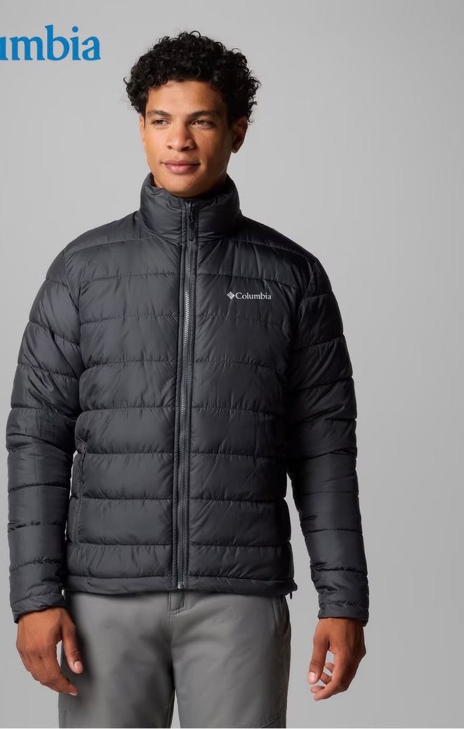 Columbia snow glide etiketli erkek Mont - Görsel 4