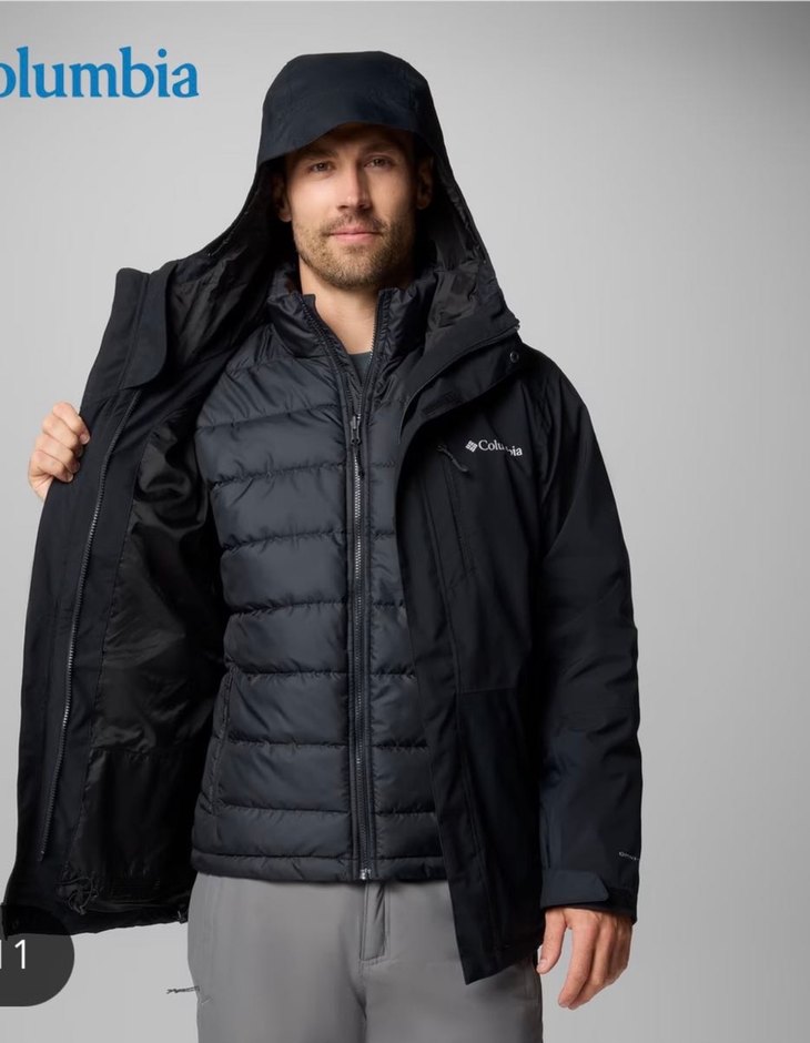 Columbia Snow glide erkek mont - Görsel 3